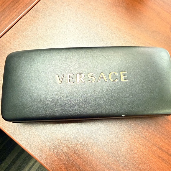 Versace Pink and Gold Women's Glasses - Picture 4 of 4